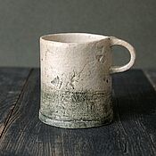 Посуда handmade. Livemaster - original item Old Izborsk mug 350 ml. Handmade.