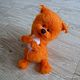 Order Squirrel Lelik ) - crochet toy squirrel. Warm toys. Livemaster. . Stuffed Toys Фото №3