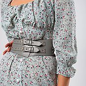 Аксессуары handmade. Livemaster - original item Belt corset with lacing, genuine leather. Handmade.