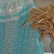 Одежда handmade. Livemaster - original item Skirt made of French cotton and linen 