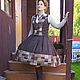 Set of vest and skirt ' Chocolate assorted'. Skirts. Boho-Eklektika. Online shopping on My Livemaster.  Фото №2