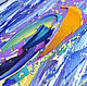 2 paintings with peacocks 'Colorful dance' diptych. Pictures. Multicolor Gallery. My Livemaster. Фото №6