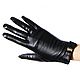 Order Size 7. Winter gloves made of genuine black leather with decor. Butichok from N.. Livemaster. . Vintage gloves Фото №3
