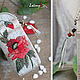Order Eyeglass case with clasp 'Red Poppy'. Japanese patchwork. Olga Abakumova. Lolenya (lolenya). Livemaster. . Eyeglass case Фото №3