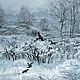 Картина Лист 1 Из серии И снова выпал снег. Графика, Картины, Магнитогорск,  Фото №1