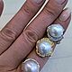Кольцо с жемчужиной. Кольца. Природные камни (stones-beads). Ярмарка Мастеров.  Фото №6