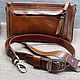 handy. Compact mini handbag on the arm, on the belt, shoulder. Man purse. aleksei32067. Online shopping on My Livemaster.  Фото №2