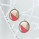 Серьги Геометрия -1. Серьги классические. Djayajewel. Ярмарка Мастеров.  Фото №4