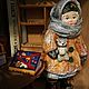 Машенька-ватная игрушка. Игрушки. каморка ПАПЫ КАРЛО  Е. Строгановой. Ярмарка Мастеров.  Фото №4