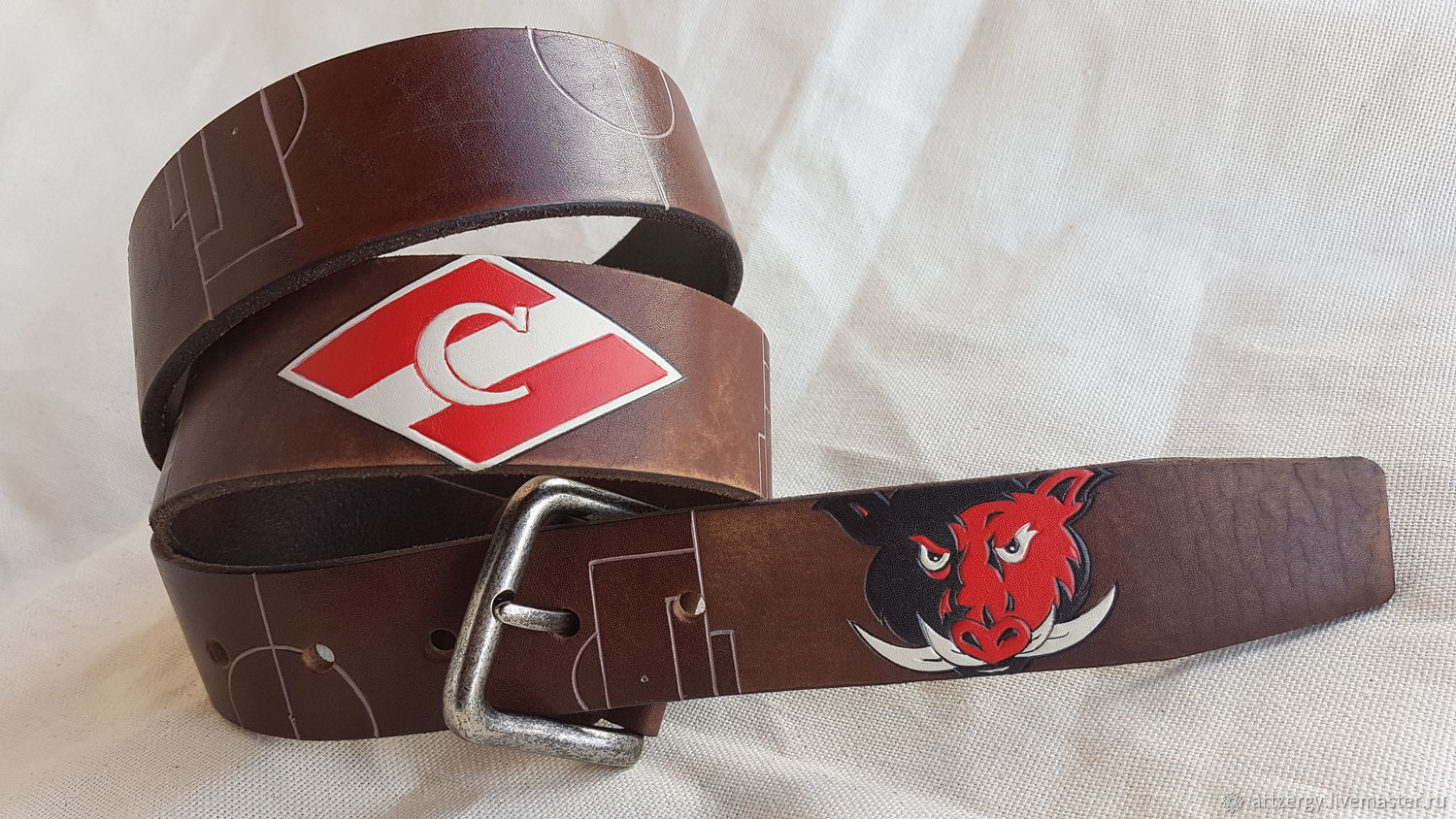 SPARTACUS strap leather, Straps, Moscow,  Фото №1