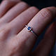 Textured silver ring with smoky quartz (rauchtopaz). Rings. Honey Hany Jewelry by Olga Khan. Online shopping on My Livemaster.  Фото №2