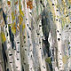 Order Birch trees, forest landscape, autumn forest painting. myfoxyart (MyFoxyArt). Livemaster. . Pictures Фото №3
