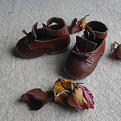 Кукольные ботиночки ручной работы