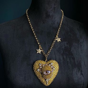 Украшения ручной работы. Ярмарка Мастеров - ручная работа Кулон Сердце. Handmade.