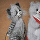 Grandfather TALES Knitted toy cats. Stuffed Toys. Knitted toys Olga Bessogonova. My Livemaster. Фото №5