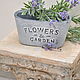 Pot for plants FLOWERS and oval GARDEN, concrete. Pots1. Decor concrete Azov Garden. My Livemaster. Фото №5