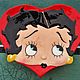 Винтаж: Винтажная тарелочка подставка для украшений Betty Boop барботин, Кухонная утварь винтажная, Орлеан,  Фото №1