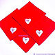 Handkerchief with heart and rhinestone. Shawls1. Tanyusha (inozemtcevatv). My Livemaster. Фото №5