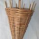 Umbrella for decorating, woven from vines. Basket. Elena Shitova - basket weaving. My Livemaster. Фото №4