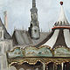 Paris Oil Painting Carousel Cityscape Architecture. Pictures. Viktorianka. My Livemaster. Фото №4