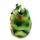 Ceramic figurine 'Frog Lusia'. Figurine. aboka. My Livemaster. Фото №5
