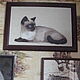 Order The embroidered picture the Siamky cat. Mashkin stuff. Livemaster. . Pictures Фото №3