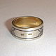 Engagement Ring Silver Northern Black Silver 875 Star. Vintage ring. Aleshina. My Livemaster. Фото №4