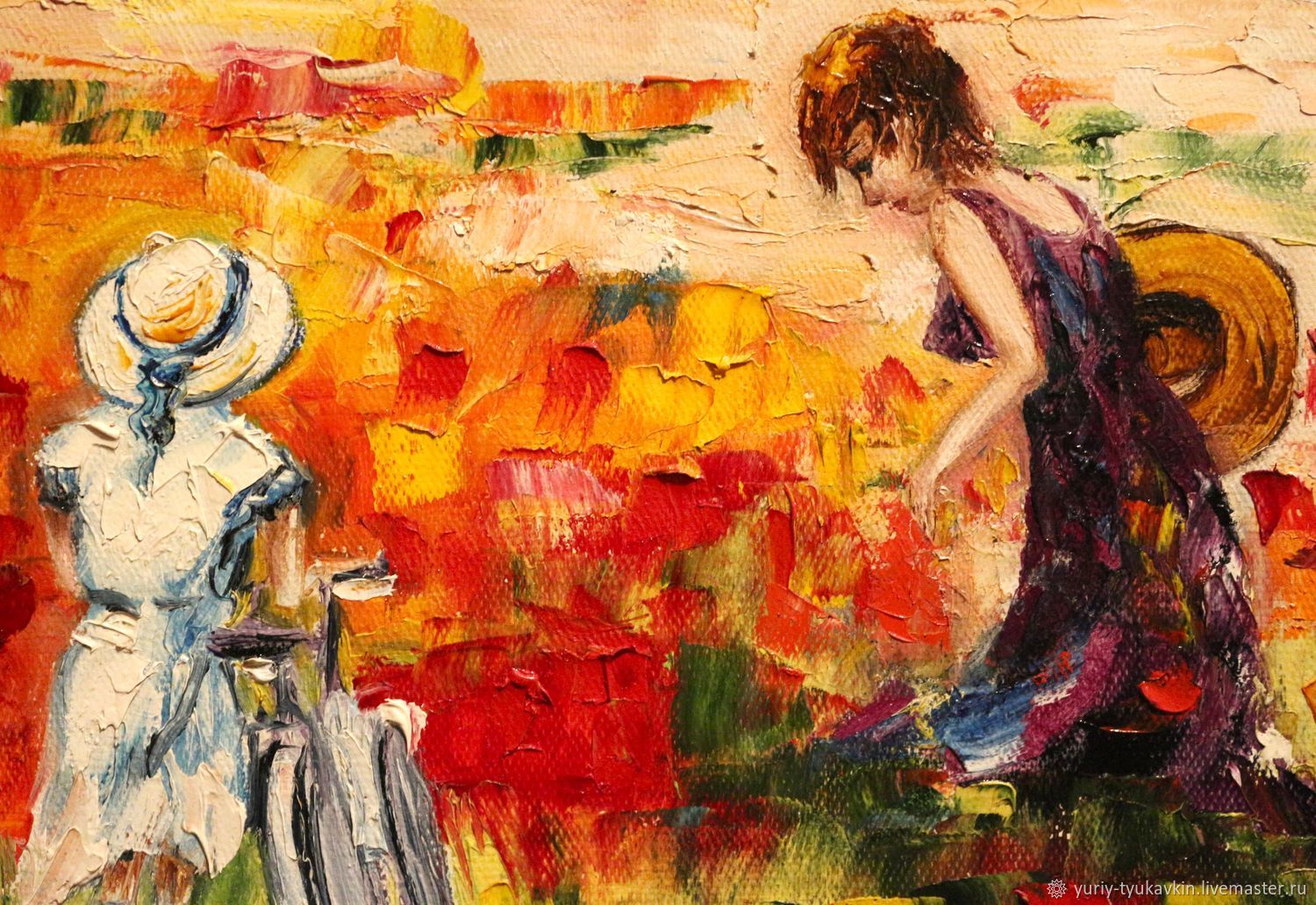 \" Поле маков \" купить в интернет-магазине Ярмарка Мастеров по цене 5000 ...