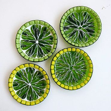 Посуда ручной работы. Ярмарка Мастеров - ручная работа Лимонница "Лайм". Handmade.