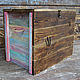 A large wooden chest, "the old Man and the sea", Crates, Moscow,  Фото №1