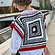 vests: Crochet vest 'Charlene'. Vests. MezhanHook. My Livemaster. Фото №4