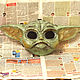 Маска Йода Ребенка Baby Yoda mask cosplay Star Wars Mandalorian. Маски персонажей. Качественные авторские маски (Magazinnt). Интернет-магазин Ярмарка Мастеров.  Фото №2