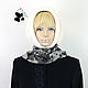 Designer fur scarf from ecomega. Four colors . No. .№1. Caps. Mishan (mishan). Online shopping on My Livemaster.  Фото №2