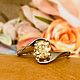 18P diamond Ring 'a drop of freshness' buy, Rings, Tolyatti,  Фото №1