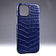 Crocodile leather case for any iPhone/Samsung/Sony/Honor model, Case, Moscow,  Фото №1