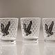 A set of stacks EAGLE on three in box (3х50мл). Shot Glasses. Souvenirs for hunters and fishermen. My Livemaster. Фото №6