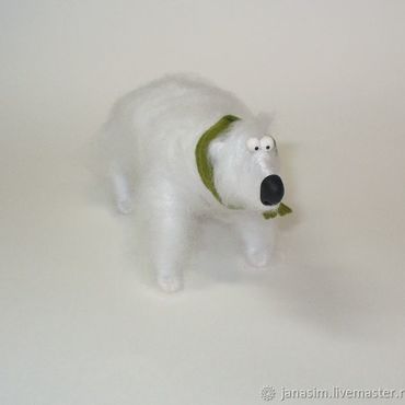Новогодние Медведи Белые Мультяшные