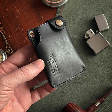 Сумки ручной работы. Ярмарка Мастеров - ручная работа Кожаный картхолдер EDC "Handy". Ручная работа.. Handmade.