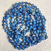 Винтаж handmade. Livemaster - original item Extra-long beads 204 cm! art glass. Handmade.