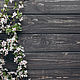 Фотофон виниловый Цветущая вишня на серых досках, Фотофоны, Курск,  Фото №1