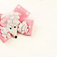 Bow ' Poodle'. Hairpins and elastic bands for hair. Little Princess. Online shopping on My Livemaster.  Фото №2