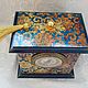 Box-watch 'the Golden age'. Box. Klukva ( decoupage). My Livemaster. Фото №4