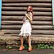 Комплект "Модная лоскутница Лулу" 44-48 Юбка, туника, брошь. Платья. Upcycling. Boho-Mode. Nata Schu. Интернет-магазин Ярмарка Мастеров.  Фото №2