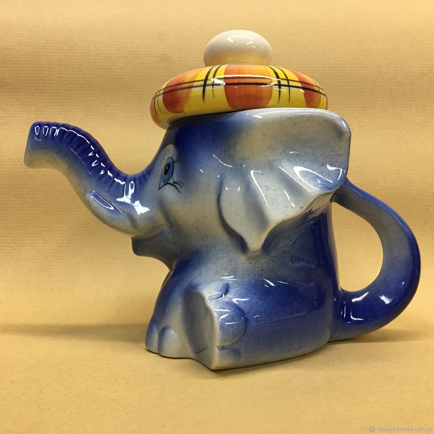 Слонёнок Митя чайник фарфоровый
