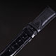 Заказать Ремешок для часов из кожи крокодила, размер 22*20 см IMA0384B2220. CrocShop товары из экзотической кожи. Ярмарка Мастеров. . Ремешок для часов Фото №3