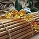 Baltic amber necklace. Color is green tea. Beads2. Mark Ambershtajn, izdeliya iz yantarya. Online shopping on My Livemaster.  Фото №2