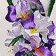 Cup in air сalled "Irises". Composition. jema_flowers (Svetik7tsvetik). Online shopping on My Livemaster.  Фото №2