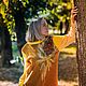 Джемпер Горчичный цветок. Джемперы. Марина Амиргамзаева. Ярмарка Мастеров.  Фото №5