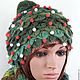Order Hat tree funny Christmas hat. UrbanStyleKnit (usknits). Livemaster. . Caps Фото №3