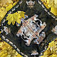  Авторский шифоновый платок "Королевские тигры", Платки, Москва,  Фото №1
